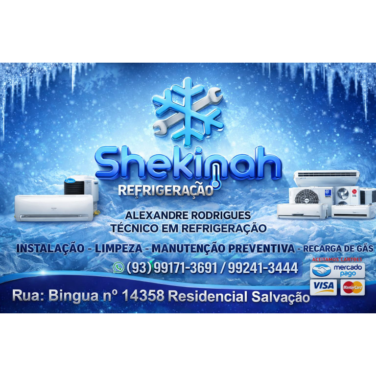 Logomarca de Shekinah refrigeração